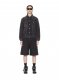 Off-White ARR TAB ZIP SKATE DENIM JKT VINTAGE GREY - Grey