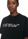 Off-White Big Logo Bookish Casual Tee - Black