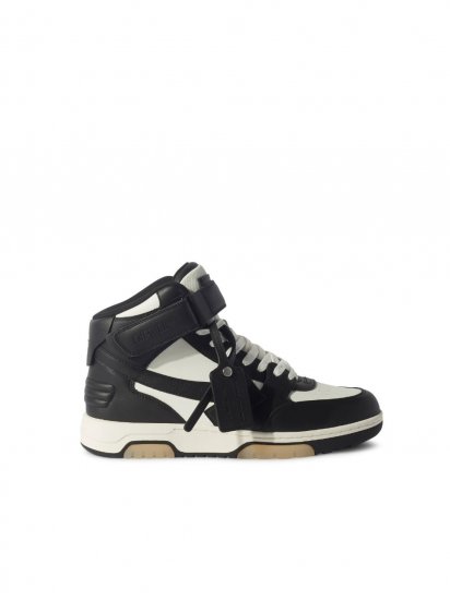 Off-White Out Of Office Mid Top - Black - Click Image to Close