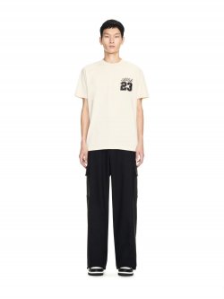 Off-White 23 Logo Slim S/S Tee - Neutrals