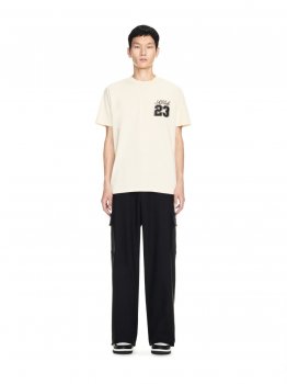 Off-White 23 Logo Slim S/S Tee - Neutrals