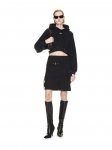 Off-White WO BLEND CARGO MIDI SKIRT on Sale - Black