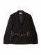 Off-White Eyelet Belt Drywo Relax Jacket - Black