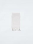 Off-White Crumple Logo Glass Vase on Sale - White