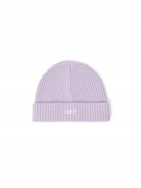 Off-White WO OFF STAMP CLASSIC BEANIE LILAC WHITE on Sale - Purple