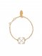 Off-White Arrow Strass Bracelet - Gold