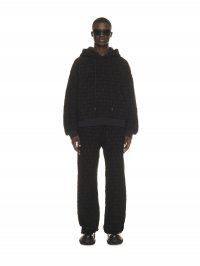 Off-White OFF AO BOUCL?? OVER HOODIE - Black