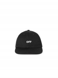 Off-White Drill Off Stamp Baseball Cap - Black