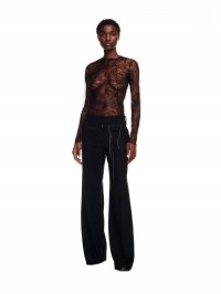 Off-White WO BLEND STITCHING OVER PANT on Sale - Black