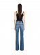 Off-White Flared 5 Pocket Pants - Blue