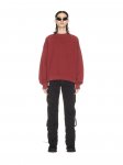 Off-White GIVE ME SPACE SKATE CREWNECK RIO RED FI on Sale - Red