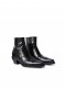 Off-White Slim Texan Ankle Boot on Sale - Black