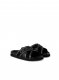 Off-White CLOUD CRISS CROSS SLIDER - Black