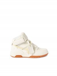 Off-White OUT OF OFFICE MID TOP LEA on Sale - White