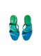 Off-White Shade Meteor Block Mule Sandal on Sale - Blue