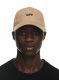 Off-White OFF STAMP GARM DYED BASEBALL CAP BEIGE on Sale - Neutrals