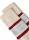 Off-White Stripes Logo Medium Socks - White