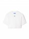 Off-White Off Stamp Rib Cropped Tee - White