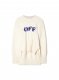 Off-White BOILED LOGO CREWNECK on Sale - Neutrals