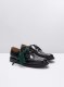 Off-White C/O Church's Woman Shannon Cut Lines on Sale - Black