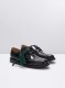 Off-White C/O Church's Woman Shannon Cut Lines on Sale - Black