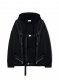 Off-White Straps Arrow Knit Hoodie - Black