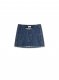 Off-White Motorcycle Hole Mini Skirt on Sale - Blue