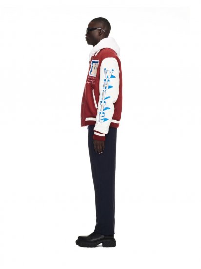 Off-White Onthego Lea Sle Varsity - Red - Click Image to Close