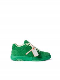 Off-White OUT OF OFFICE SUEDE on Sale - Green